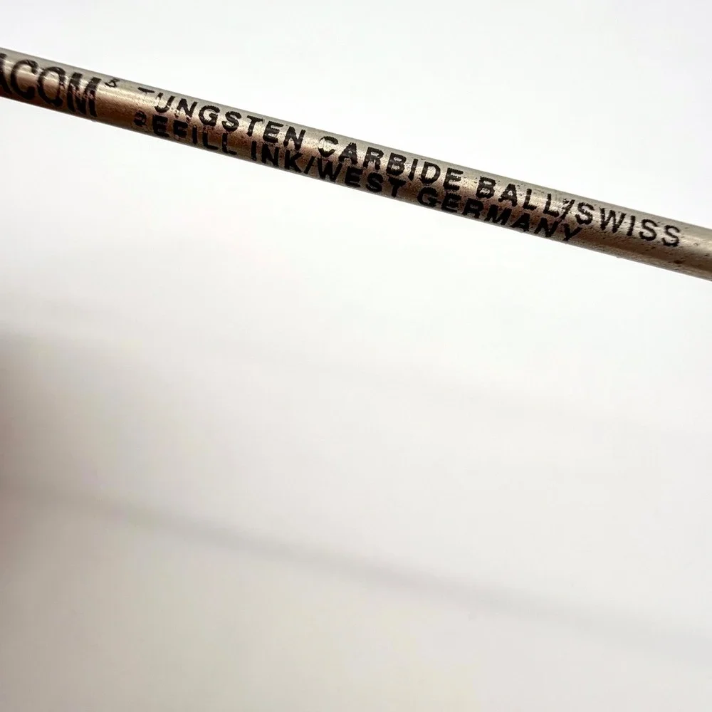Davin‎ Kesler Wood Pen Pencil Pillbox Set Vintage Inlay Gold-Tone West Germany